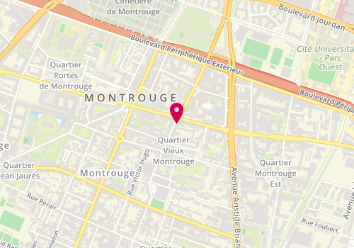 Plan de Century 21 Coté Mairie, 51 avenue Henri Ginoux, 92120 Montrouge