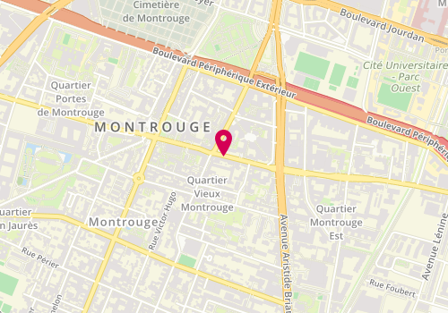 Plan de L'Adresse, 16 Rue Gabriel Péri, 92120 Montrouge