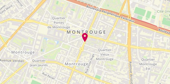 Plan de M.P Immobilier, 51 Avenue de la Republique, 92120 Montrouge