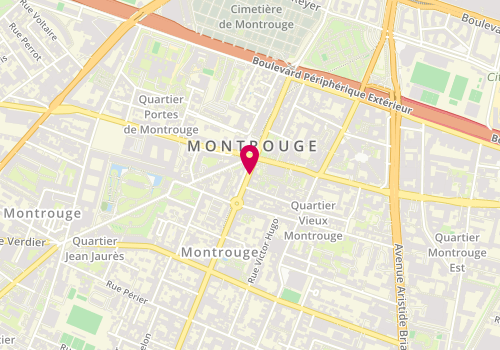 Plan de Guy Hoquet Entreprises et Commerces, 51 avenue de la République, 92120 Montrouge