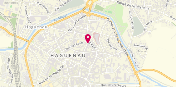 Plan de Agence Schorp, 153 Grand Rue, 67500 Haguenau