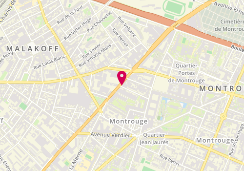 Plan de Agence immobilière Pichet - Location, Gestion, Syndic, Ancien, 89 avenue Pierre Brossolette, 92120 Montrouge