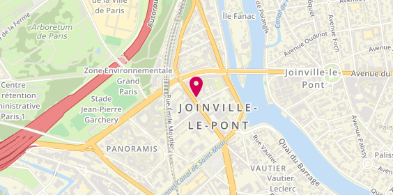 Plan de Century 21 Vabel Immobilier, 7 Rue de Paris, 94340 Joinville-le-Pont