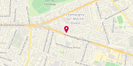Plan de Montois Immobilier, 59 Avenue Roger Salengro, 94500 Champigny-sur-Marne