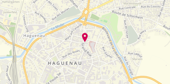 Plan de D'Home Immobilier Haguenau, 196 Grand Rue, 67500 Haguenau