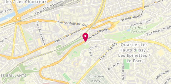 Plan de À Demeure, 63 Boulevard Rodin, 92130 Issy-les-Moulineaux