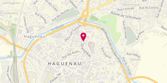Plan de Agence des Ondines, 196 Grand Rue, 67500 Haguenau