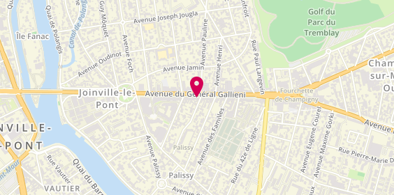 Plan de ORPI Berec Immobilier, 36 avenue du Général Gallieni, 94340 Joinville-le-Pont