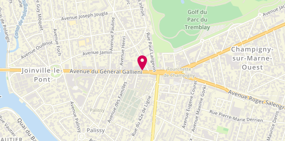 Plan de Immobilière Petit, 61 avenue du Général Gallieni, 94340 Joinville-le-Pont