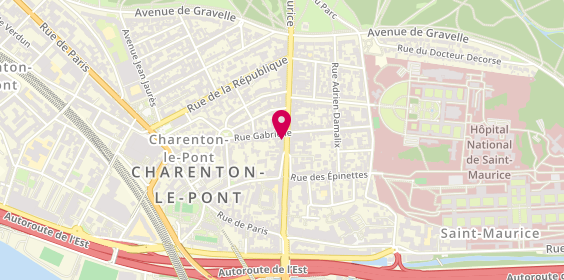 Plan de Desrue Immobilier, 19 avenue du Maréchal de Lattre de Tassigny, 94220 Charenton-le-Pont