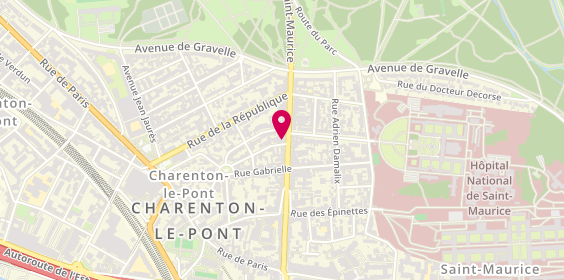 Plan de Century 21 Ltc, 29 avenue du Maréchal de Lattre de Tassigny, 94220 Charenton-le-Pont