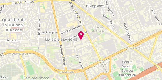 Plan de Alpha Immobilier, 9 Rue Philibert Lucot, 75013 Paris
