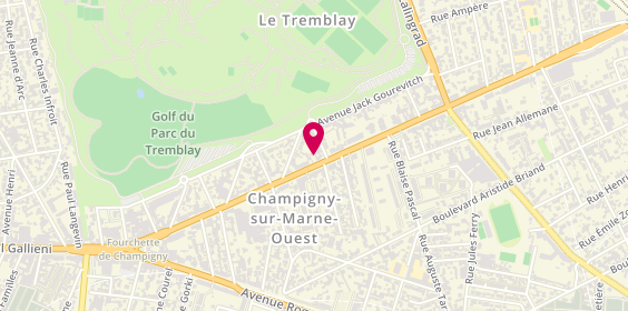 Plan de C B Immo, 71 Bis avenue du Général de Gaulle, 94500 Champigny-sur-Marne
