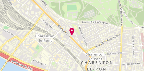 Plan de Immo Links, 84 Rue de Paris, 94220 Charenton-le-Pont