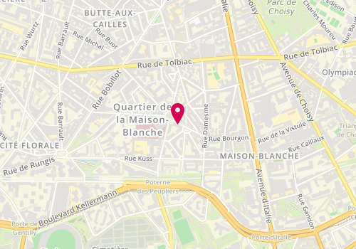 Plan de La Fonciere des Peupliers, 21-23
21 Rue du Docteur Leray, 75013 Paris