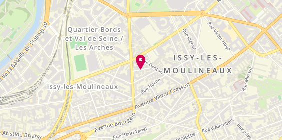 Plan de L'Art de l'Immobilier, 13 Rue Anatole France, 92130 Issy-les-Moulineaux