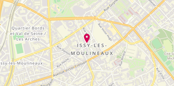 Plan de L & P, 23 Rue Marceau, 92130 Issy-les-Moulineaux