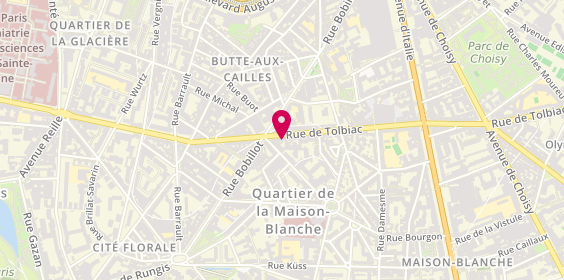 Plan de Eliott's Immobilier, 189 Rue de Tolbiac, 75013 Paris