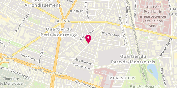 Plan de Chasse Privée, 23 Rue du Père Corentin, 75014 Paris