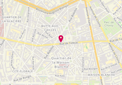 Plan de Laforêt, 174 Rue de Tolbiac, 75013 Paris