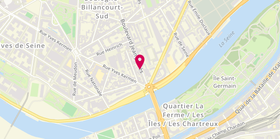 Plan de Côté particuliers, 274 Boulevard Jean Jaurès, 92100 Boulogne-Billancourt