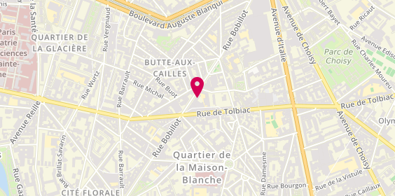 Plan de Cabinet Verrey, 67 Rue Bobillot, 75013 Paris