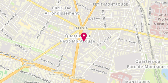 Plan de Indivision Madec, 17 Rue Alphonse Daudet, 75014 Paris