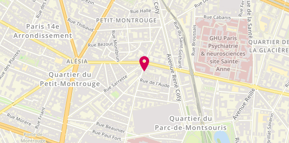 Plan de Castim Immobilier, 83 Rue de la Tombe Issoire, 75014 Paris