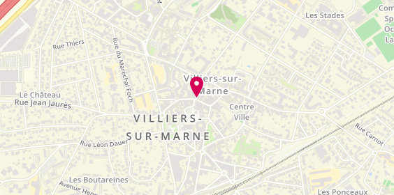 Plan de CN Avenir Immobilier, 67 Rue du Général de Gaulle, 94350 Villiers-sur-Marne