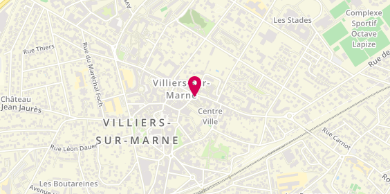 Plan de Immovilliers, 76 Rue du Général de Gaulle, 94350 Villiers-sur-Marne