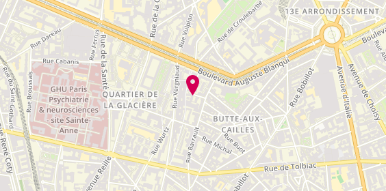 Plan de Amstrime, 18 Rue le Dantec, 75013 Paris