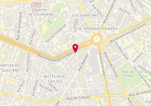 Plan de Pantomim, 29 Boulevard Auguste Blanqui, 75013 Paris