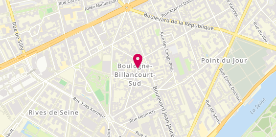 Plan de Romain LAMBERT Immobilier, 28 Rue de Solférino, 92100 Boulogne-Billancourt