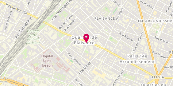 Plan de Era Immobilier, 181 Rue d'Alésia, 75014 Paris