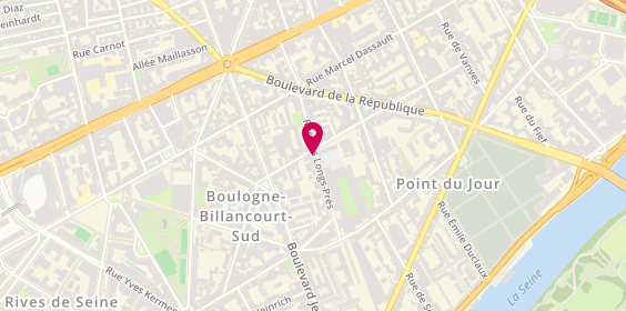 Plan de Compagnie Foncière du Dôme, 86 Rue du Dôme, 92100 Boulogne-Billancourt