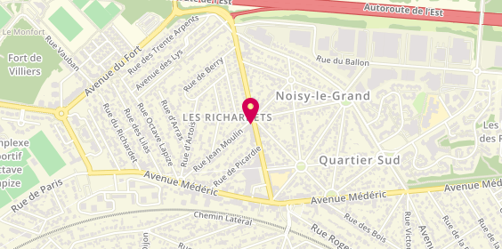 Plan de Orpi Agences No1, 31 avenue Gabriel Péri, 93160 Noisy-le-Grand