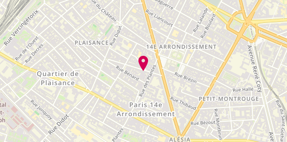 Plan de Indivision Faucher, 11 Rue de la Sabliere, 75014 Paris