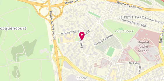 Plan de COP Immobilier, 50 Rue Moxouris, 78150 Le Chesnay-Rocquencourt