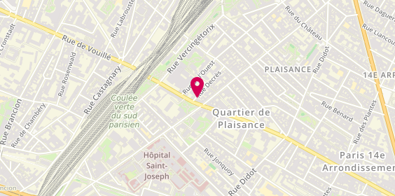 Plan de Solidarimmo, 31 Bis Rue Decrès, 75014 Paris