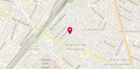 Plan de Sti, 102 Rue Raymond Losserand, 75014 Paris