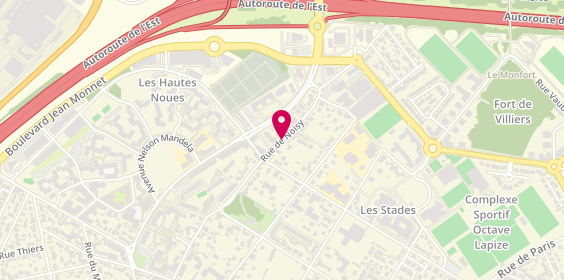 Plan de G.I.C.A Immobilier, 44 Rue de Noisy, 94350 Villiers-sur-Marne