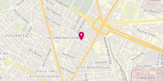 Plan de Plurimmo, 14 Rue Ernest Cresson, 75014 Paris