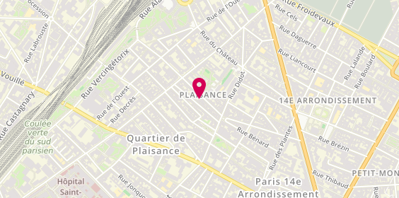Plan de Les Apparts de Victoire, 31 Rue Pernety, 75014 Paris