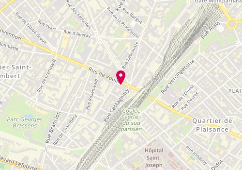 Plan de O'cardinal I.T (Immobilier Transactions), 62 Rue de Vouille, 75015 Paris