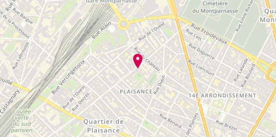 Plan de Sti, 55 Rue Raymond Losserand, 75014 Paris