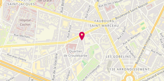Plan de Diwann Immobilier, 10 Rue des Cordelières, 75013 Paris