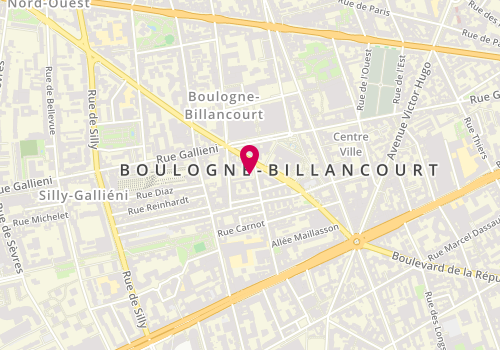 Plan de Sergic, 41 Rue Paul Bert, 92100 Boulogne-Billancourt