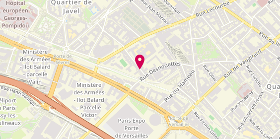 Plan de Charbrieres Immobilier, 70 Rue Vasco de Gama, 75015 Paris