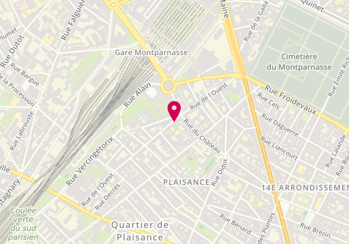 Plan de Lmg Investissement, 67 Rue de l'Ouest, 75014 Paris