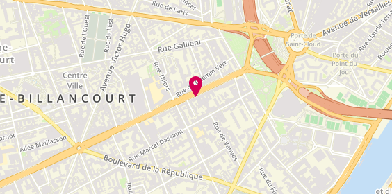 Plan de Foncia, 47 avenue Edouard Vaillant, 92100 Boulogne-Billancourt